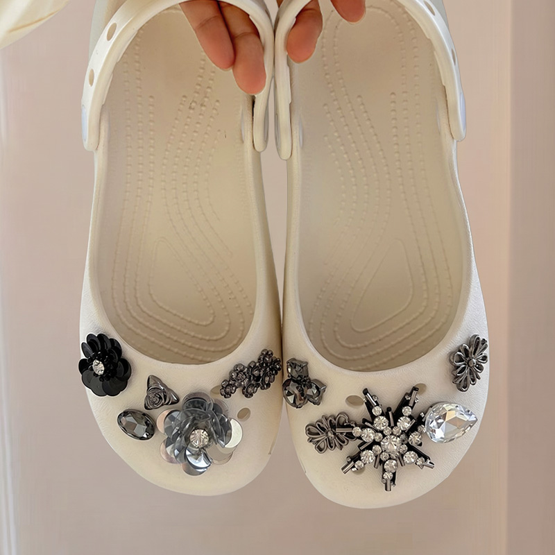 Women Shoes Japanese Brand - Décorations florales en cristal DIY pour