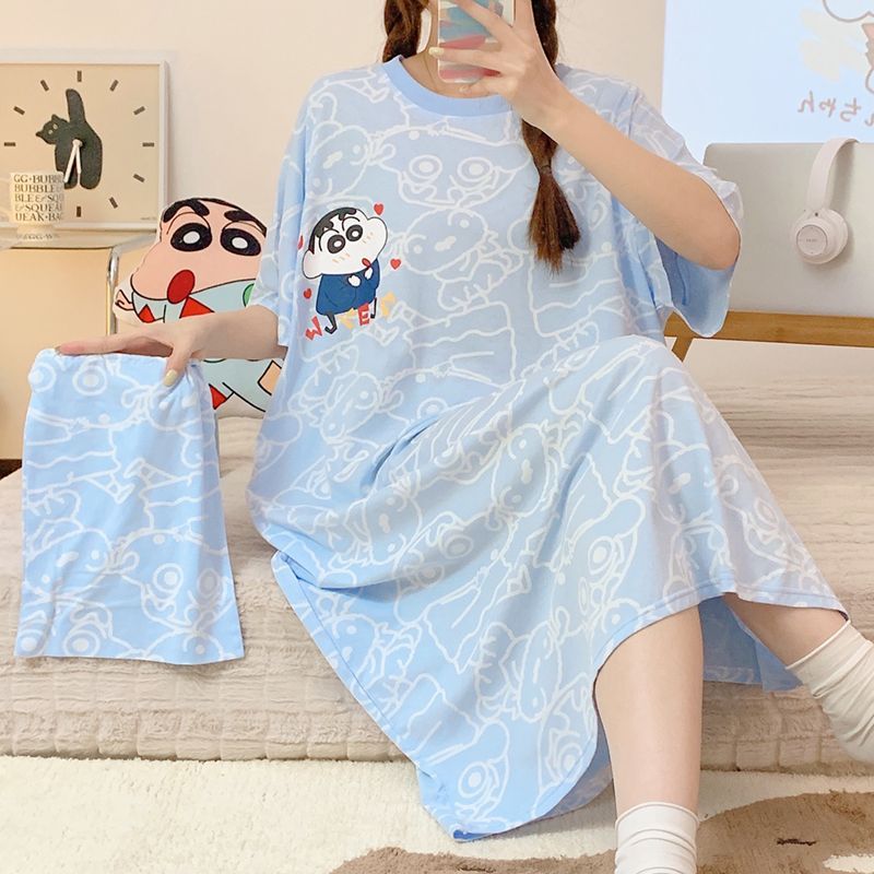 Women Shoes Xxl - Chemise de nuit en coton Anime