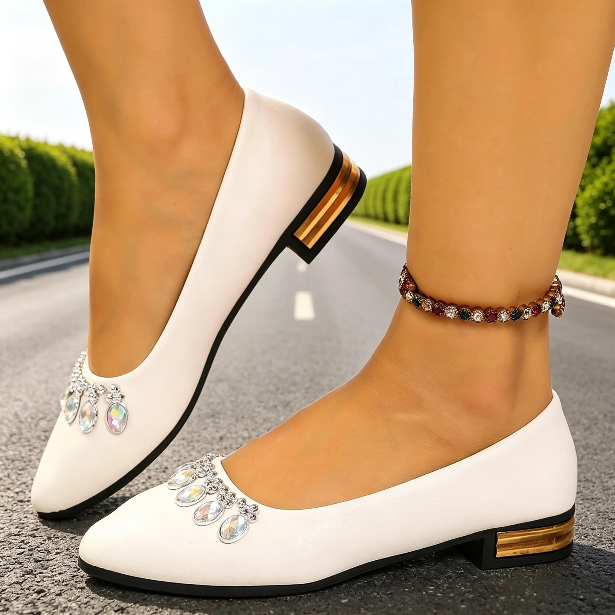 Women'S Shoes Quality - Chaussures plates pour femmes à bout