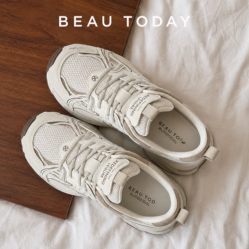 Women Shoes Store - BEAUTODAY – baskets épaisses en cuir