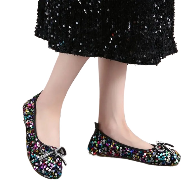 Women Shoes Japanese Brand - Nouvelles Chaussures Plates Décontractées Bling pour