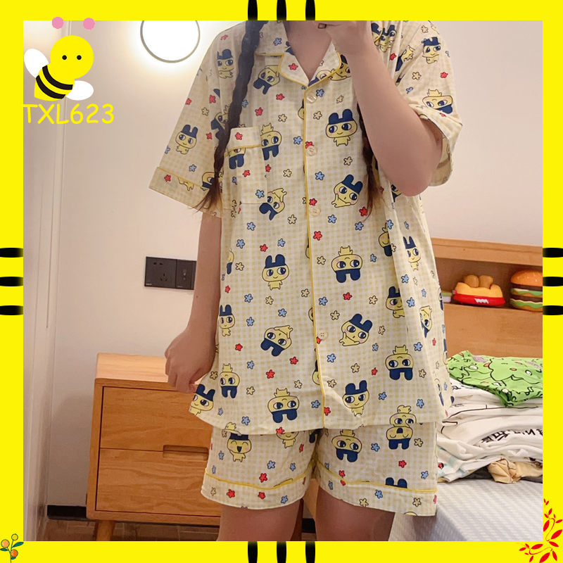 Women Shoes Xxl - Tamagotchi Mameiji – ensemble pyjama d'été