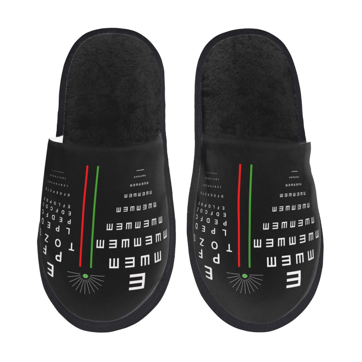 Women Shoes Size Chart - Pantoufles personnalisées en mousse à mémoire
