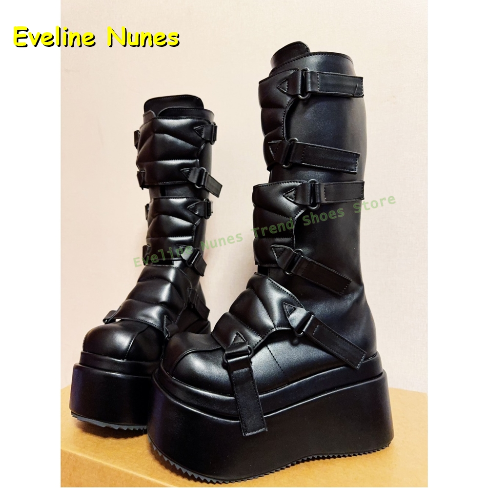 Women'S Shoes Big Feet - Cyberpunk Y2K – bottes hautes à