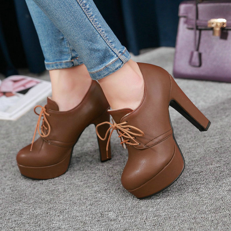 Bout rond marron noir gris à l - Women'S Shoes Big Feet avis et prix