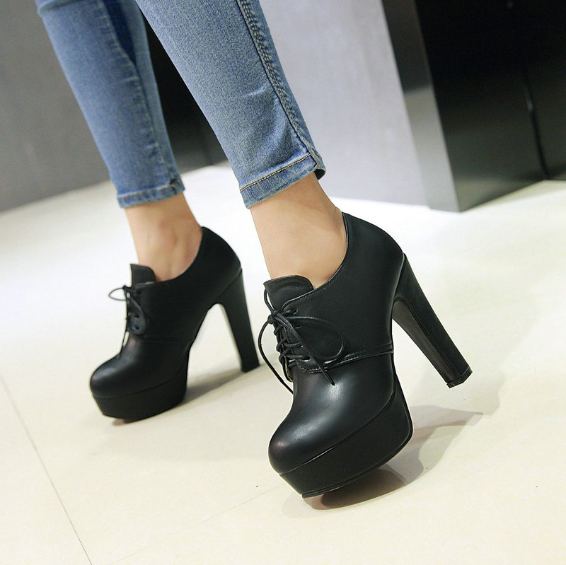 Bout rond marron noir gris à l - Women'S Shoes Big Feet avis et prix