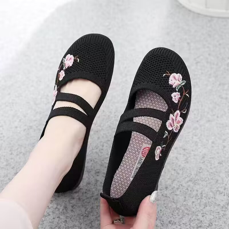 Chaussures Brodées de Style Ch - Women Shoes Jeans avis et prix