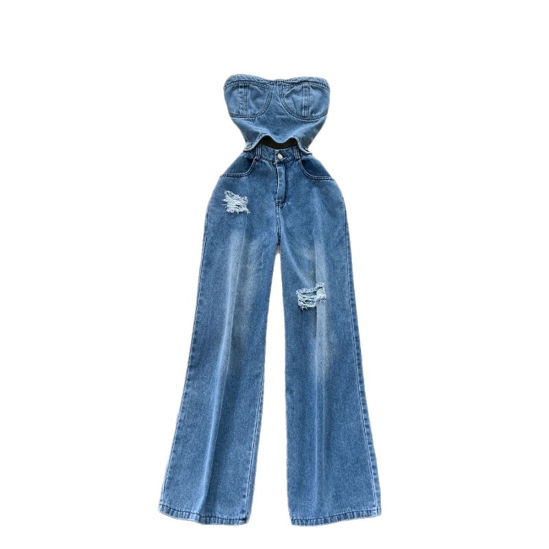 Combinaisons en jean pour femm - Women Shoes Jeans avis et prix