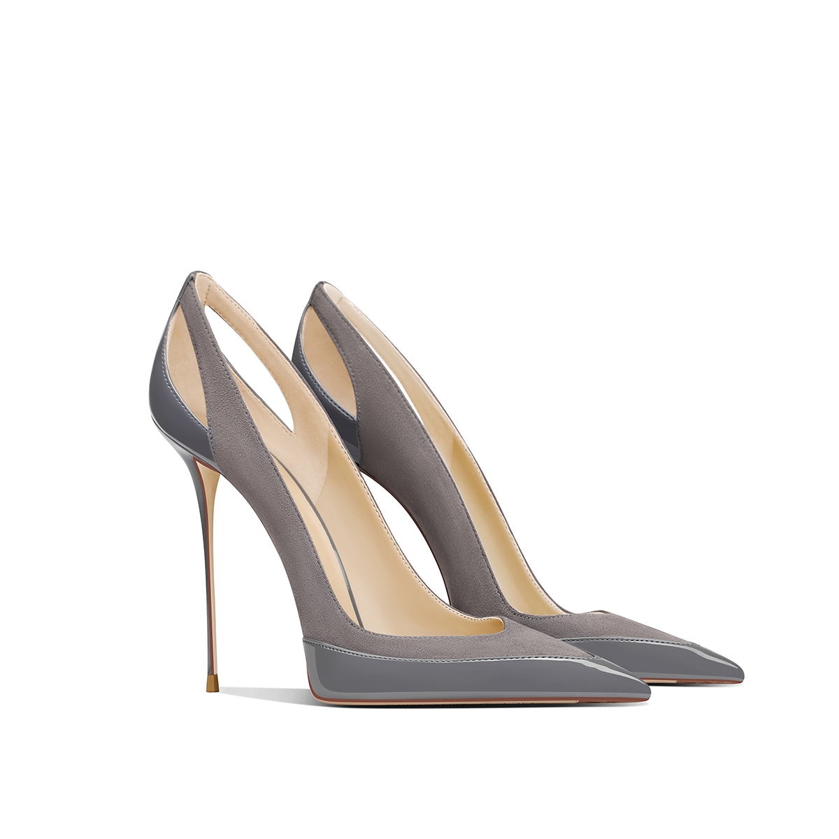 Nouveau cuir verni noir patchw - Women'S Shoes To Buy avis et prix
