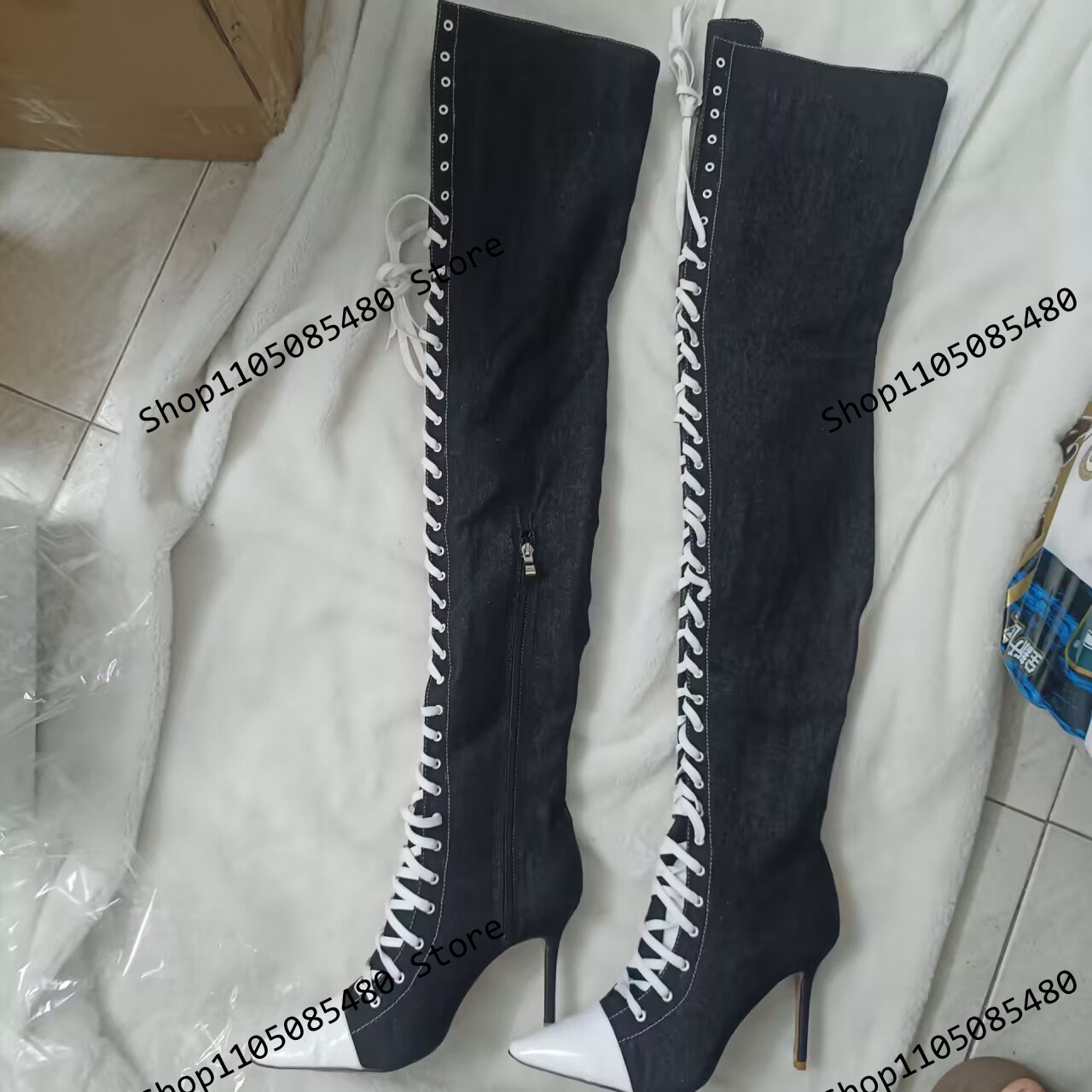 2025 nouvelles femmes bout poi - Women Shoes Jeans avis et prix