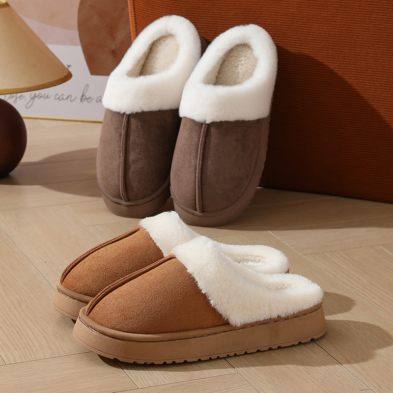 Chaussons en peluche unisexe 2 - Women Shoes Store avis et prix