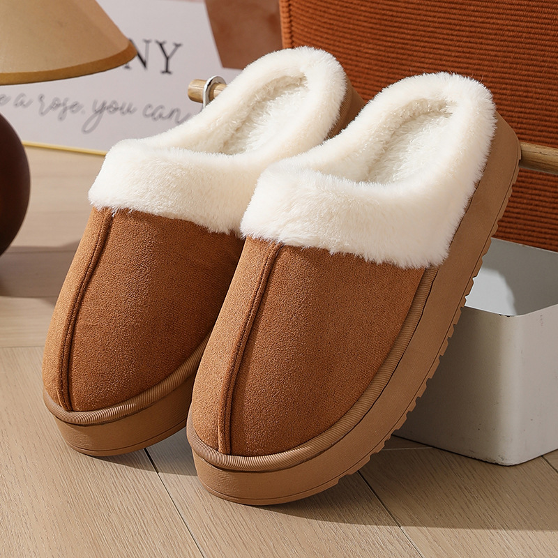 Chaussons en peluche unisexe 2 - Women Shoes Store avis et prix