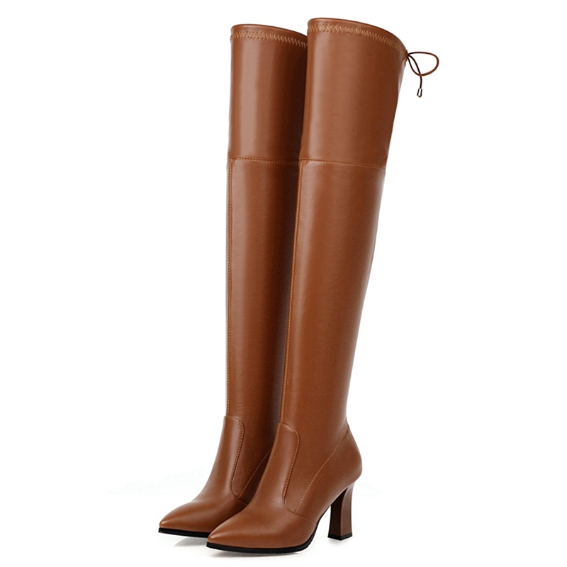 Cuissardes élastiques longues  - Women'S Shoes Big Feet avis et prix