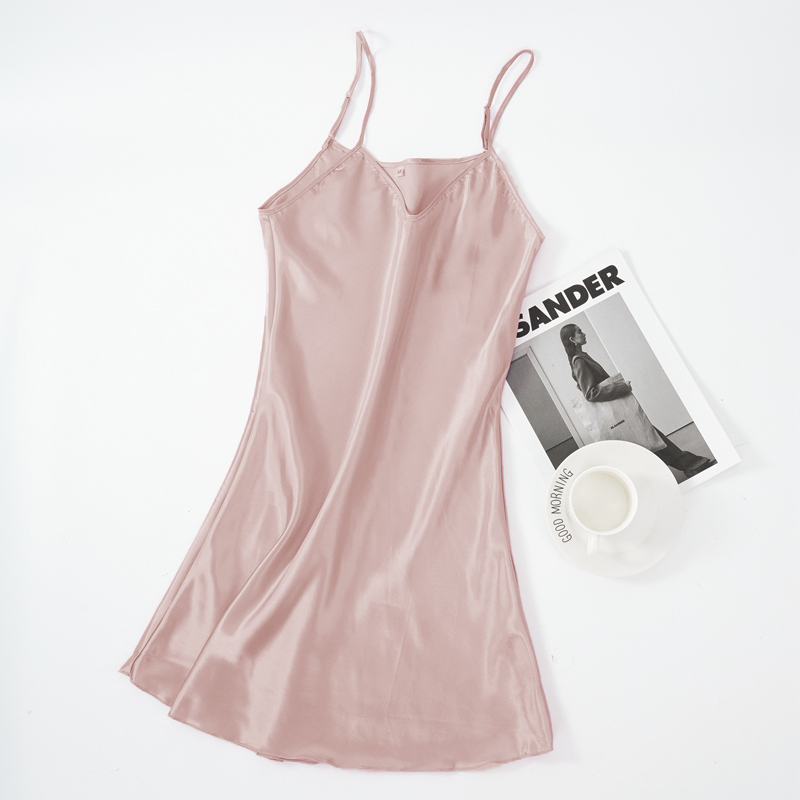 Chemise de nuit en satin pour  - Women Shoes Xxl avis et prix