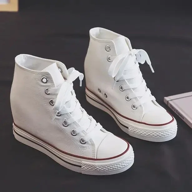 Chaussures en toile à platefor - Women Shoes Size Chart avis et prix