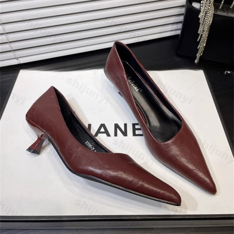 Femmes talons hauts en cuir ve - Women'S Shoes Quality avis et prix