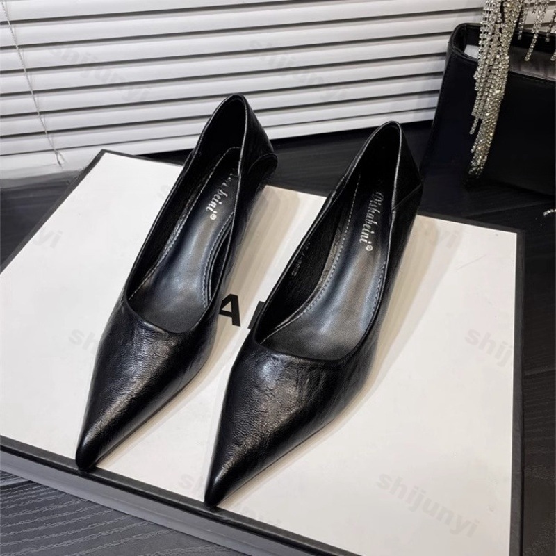 Femmes talons hauts en cuir ve - Women'S Shoes Quality avis et prix