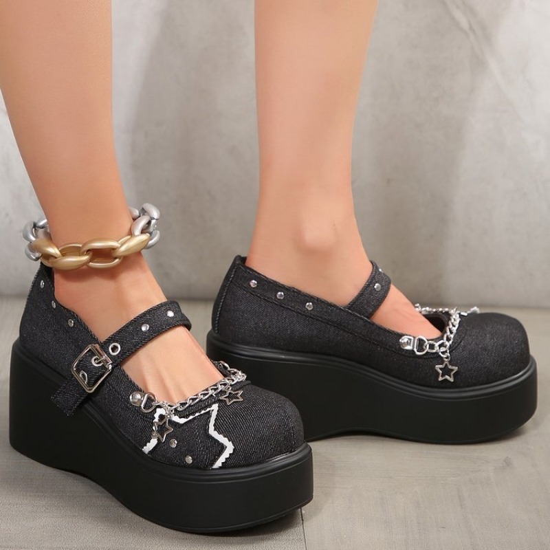 Chaussures à plateforme en mét - Women'S Shoes Back To School avis et prix