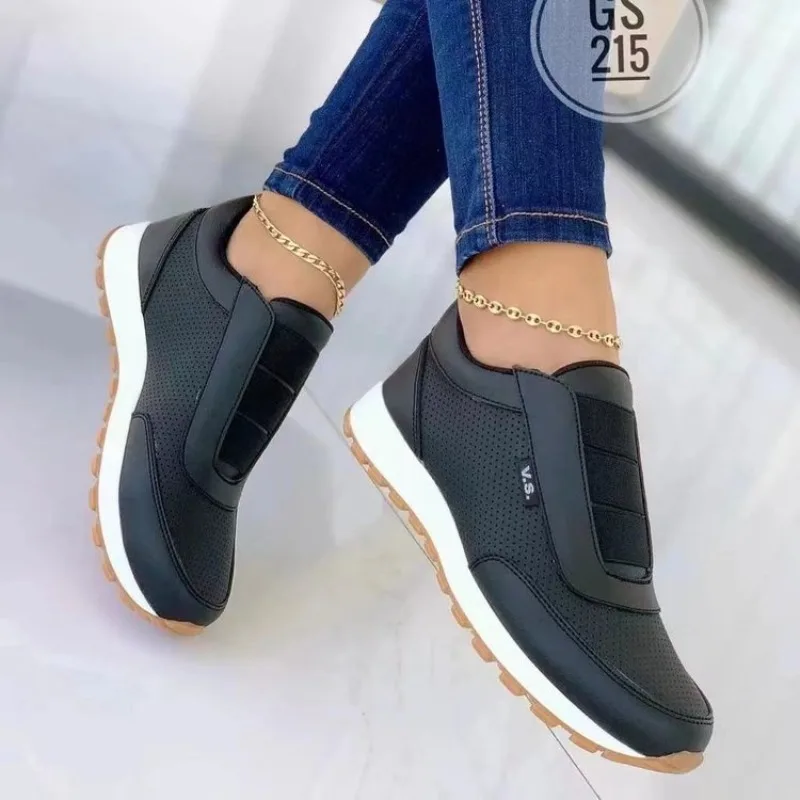 Baskets décontractées à enfile - Women'S Shoes Navy Blue avis et prix