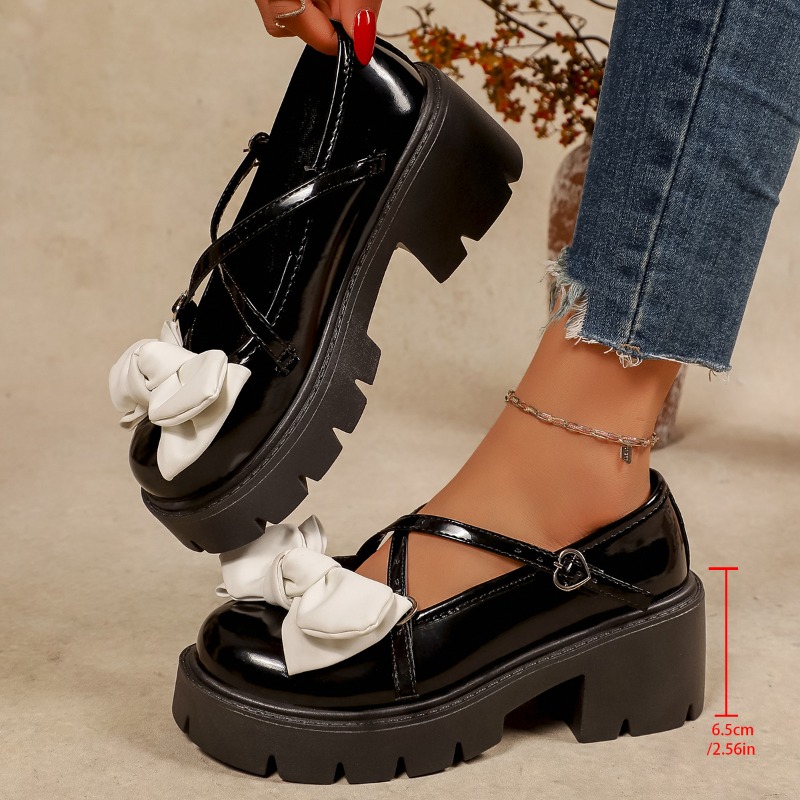 Chaussures Mary Jane à nœud de - Women Shoes Japanese Brand avis et prix