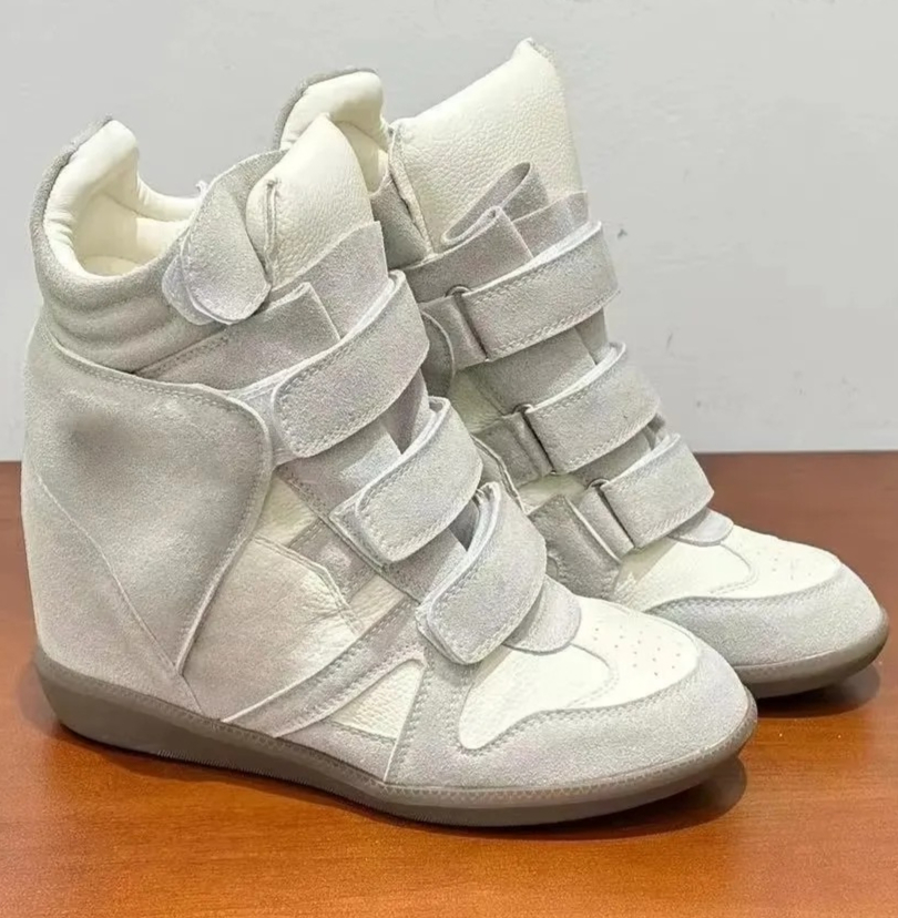 Baskets montantes à talon comp - Women Shoes Store avis et prix
