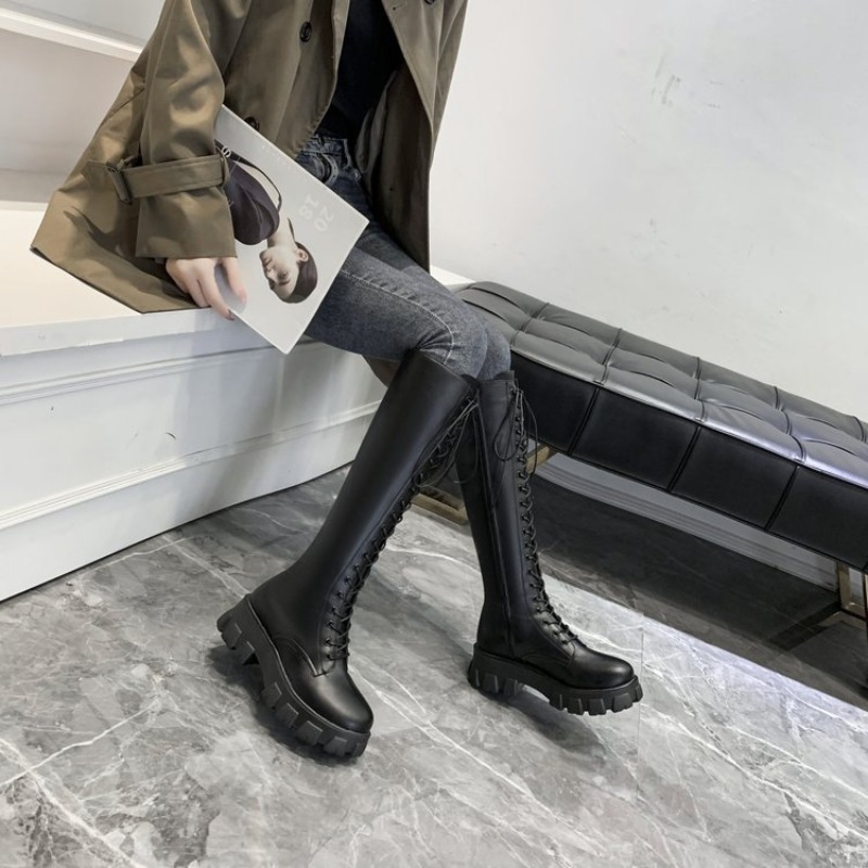 Bottes hautes pour femmes à la - High Knee Heel Boots avis et prix