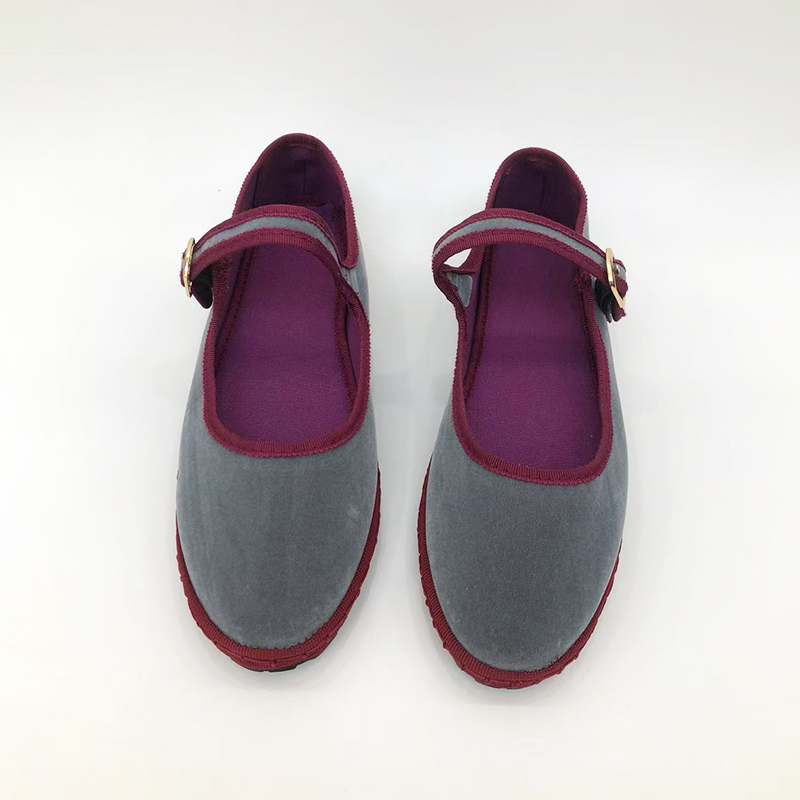 Gris Mary Jeans chaussures pla - Women Shoes Jeans avis et prix