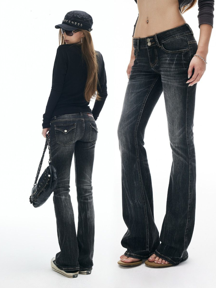 Mode texture rétro automne nou - Women Shoes Jeans avis et prix